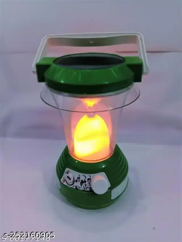 Solar Rechargeable Emergency Light, White