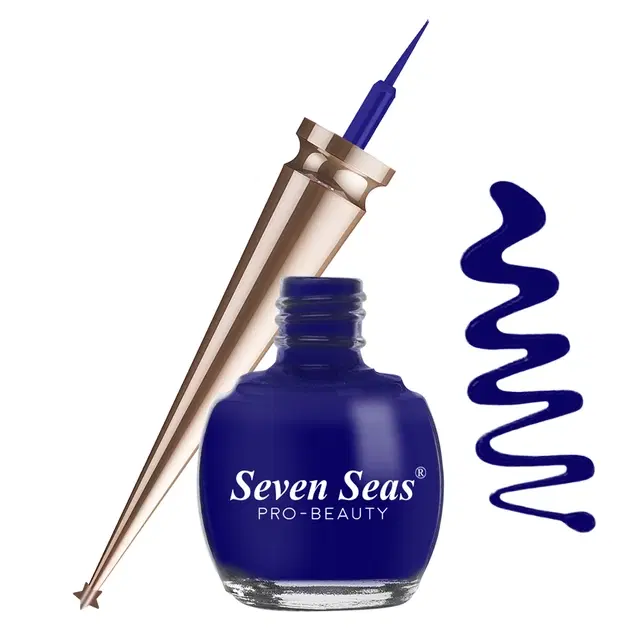 Seven Seas Dark Line Eye Liner, Dark Blue