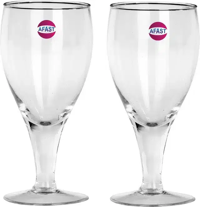 Liquor cum Cocktail Glasses, Transparent, 180 ml, Pack of 2