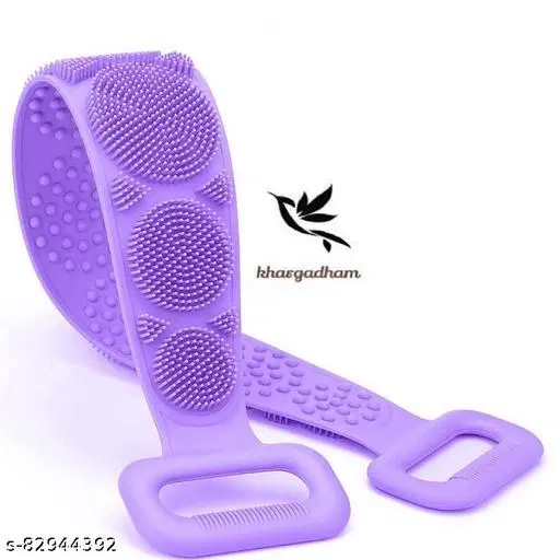 Silicone Body Bath Brush, Multicolor, Pack of 1