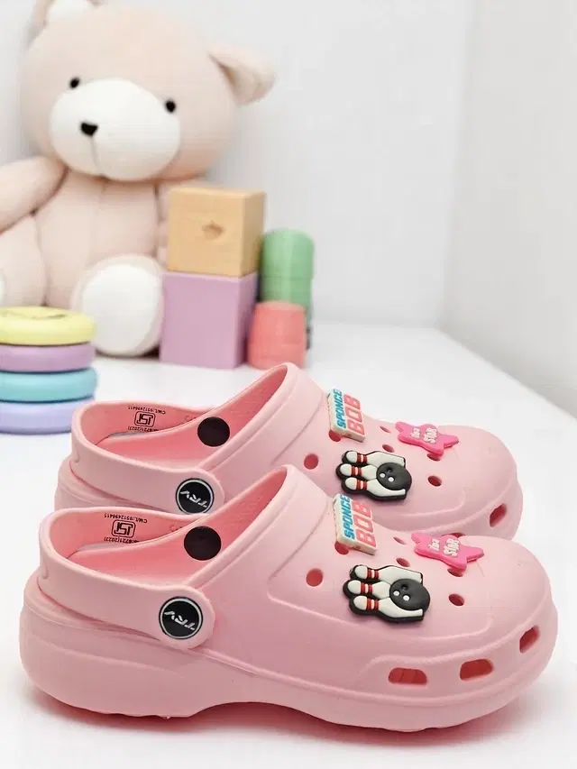 Clogs for Kids, Pink (6-9 Months)