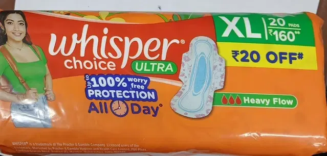 Whisper Choice Ultra Wings Xl 20