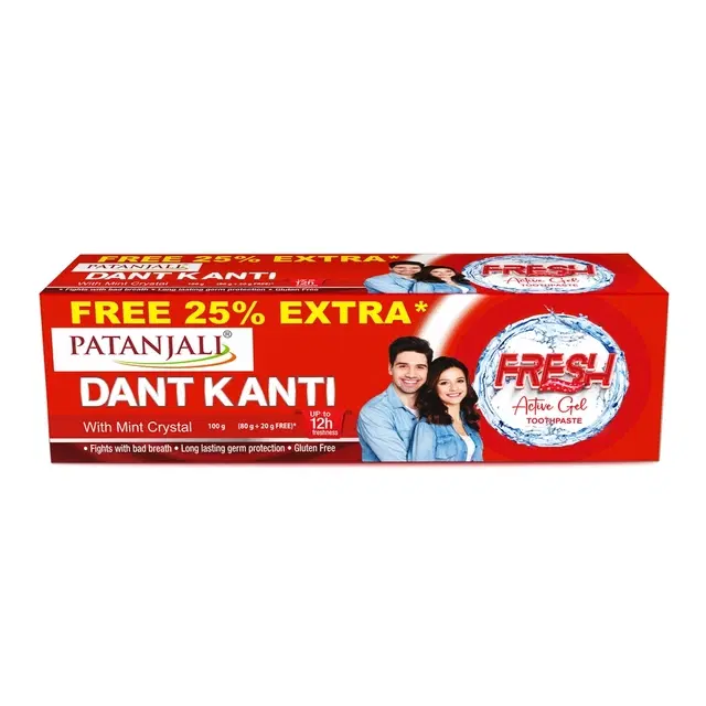 Patanjali Dant Kanti Fresh Active Gel 80 g