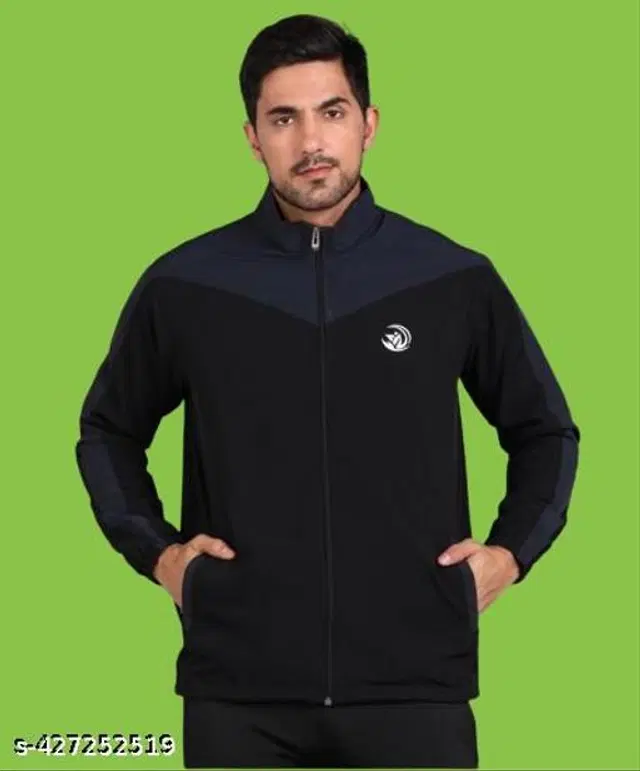 Nylon Jacket for Men (Black, M)