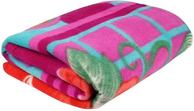 Fleece Blanket, Multicolour, 60x90 Inches