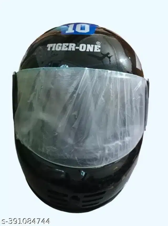 Full Face Helmet for Men & Women, Black & Blue