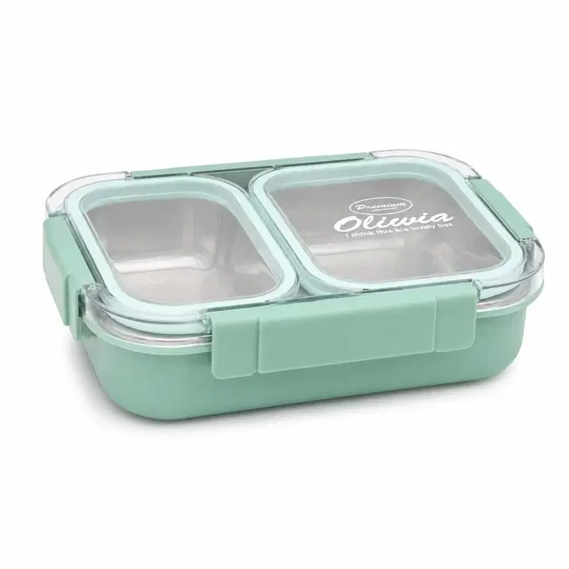Friends For Life Stainless Steel Olivia Lunch Box 1 Ltr
