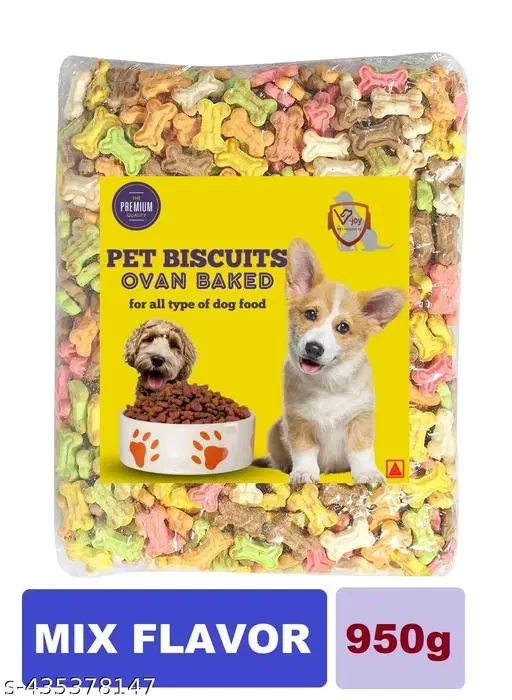 Mix Flavor Dog/Puppy Biscuits ,950g ,(Pack Of 1)