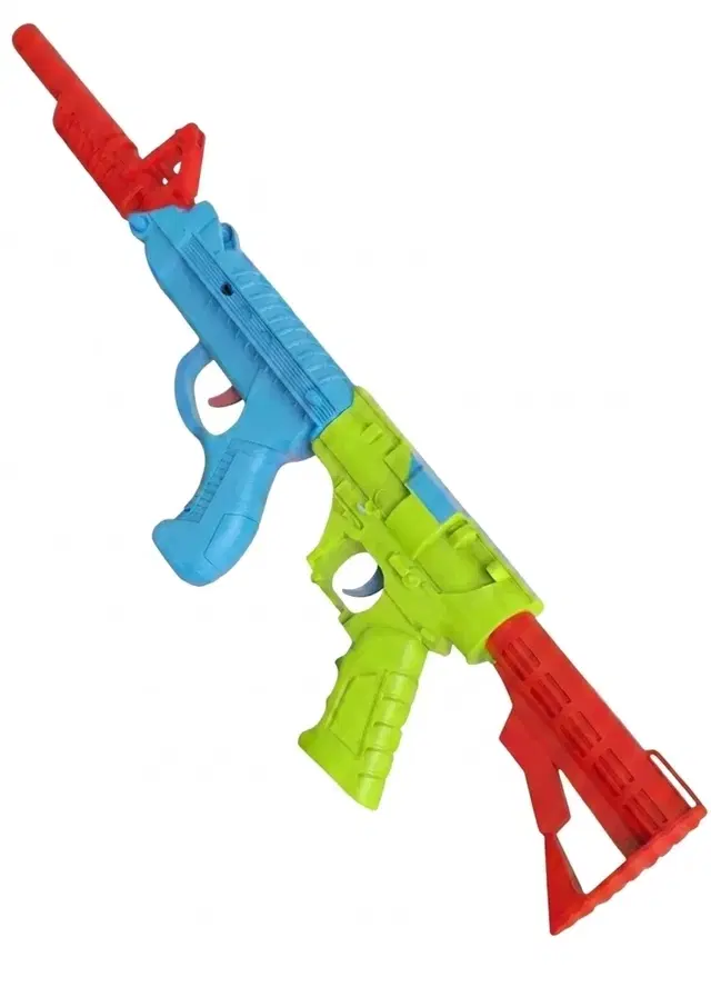 Carbine Diwali Gun Toy (Dual Match & Ring Cap)