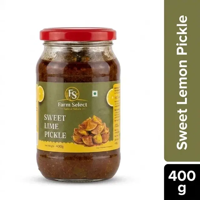 Farm Select Sweet Lemon Pickle 400 g