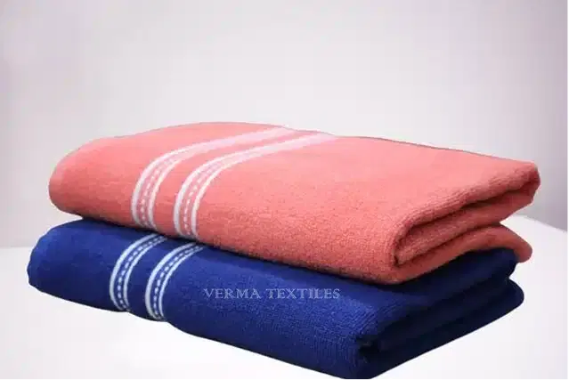 Bath Towel, 27x54 inches, Pack of 2, Multicolor