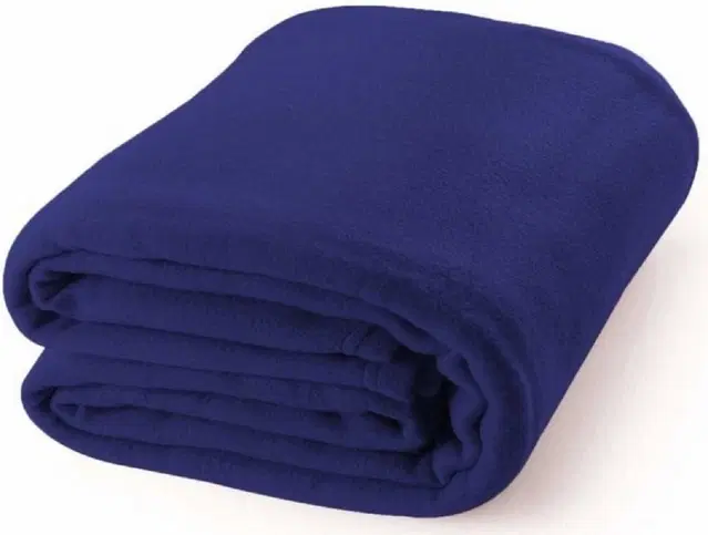 Fleece Blanket, Blue, 60x90 Inches