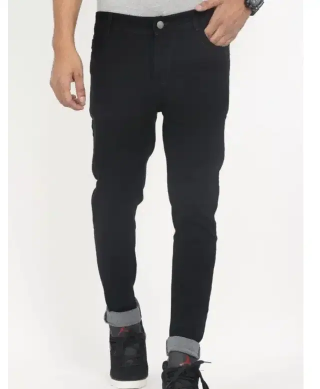 Denim Jeans for Men (Black, 30)