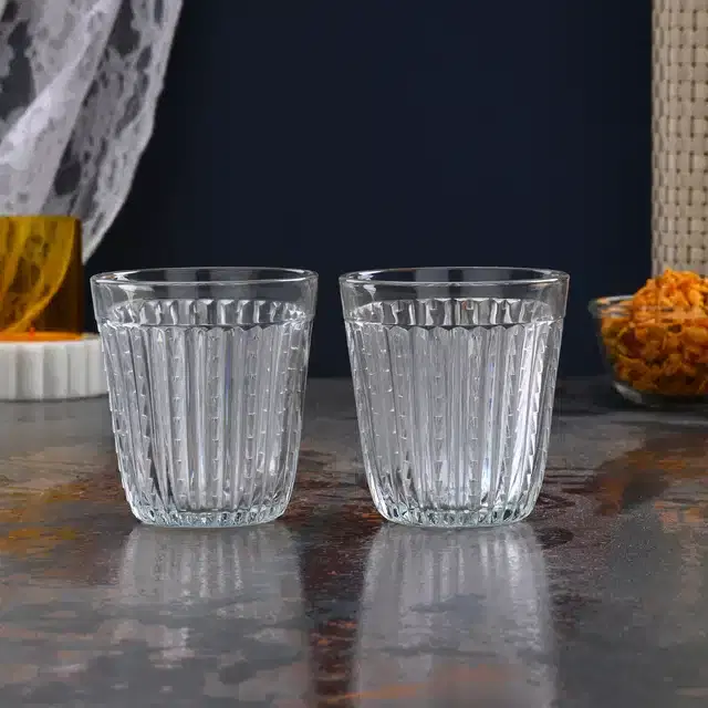 Liquor cum Cocktail Glasses, Transparent, 150 ml, Pack of 2