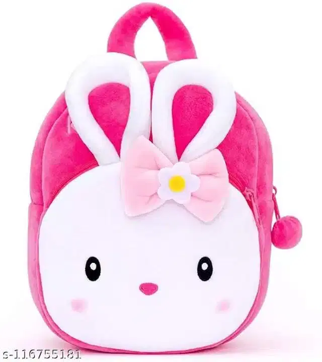 Backpack for Kids, Pink & White