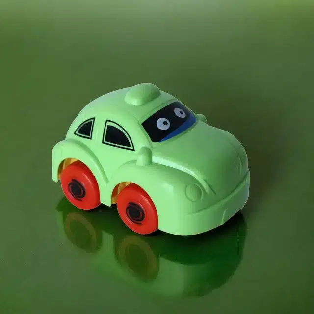 Plastic Friction Car Toy for Kids, Multicolor