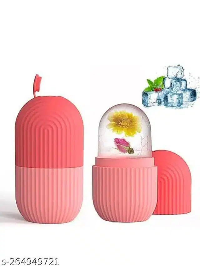 Silicon Face Roller, Pink