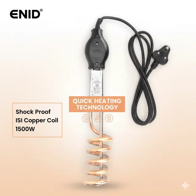 Copper Immersion Rod ,Multicolour, 1500 Watts