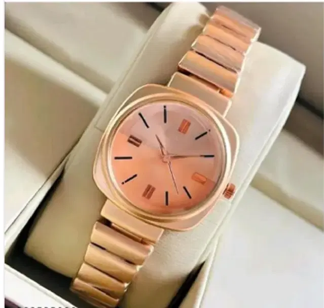 Analog Watch for Women (Rose Gold)