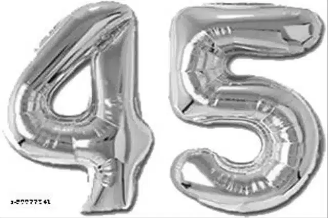 Number Foil Balloon, Assorted, Pack of 1