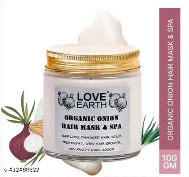 Love Earth Organic Onion Hair Mask, 100 g