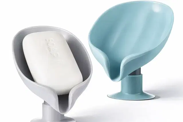 Leaf Shape Soap Holder Stand (Pack of 2)