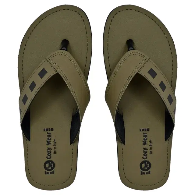 Flipflops for Men (Green, 6)