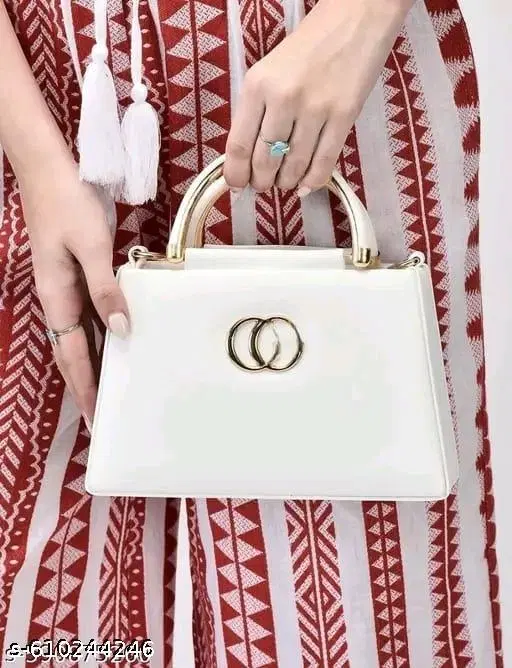 2 Pcs White Crossbody Bags & Sling Bags for Women (White, 2 Pcs)
