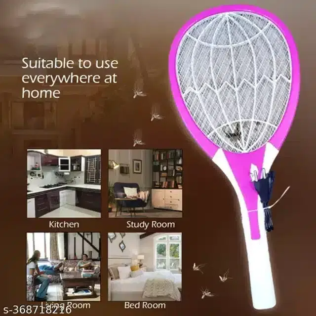 Rechargeable Mosquito Killing Racket, Multicolor