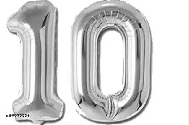 Number Foil Balloon, Assorted, Pack of 1