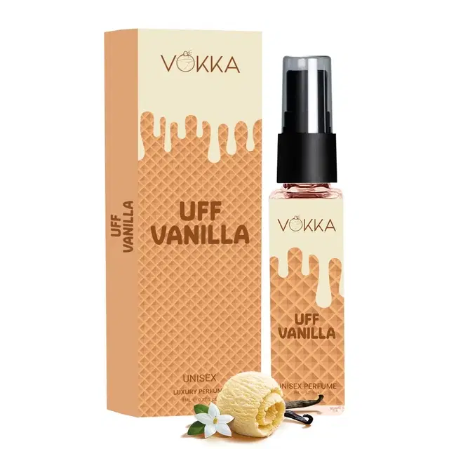 Vokka Pocket Perfume Uff Vanilla Luxury Eau De Parfume 8 ml