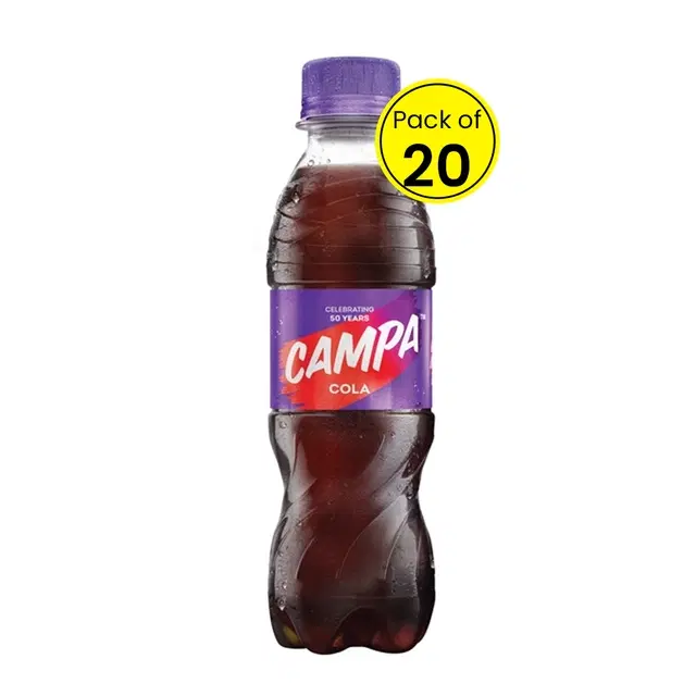 Campa Cola Carbonated Soft Drink 20X200 ml Bottle (Pack of 20)