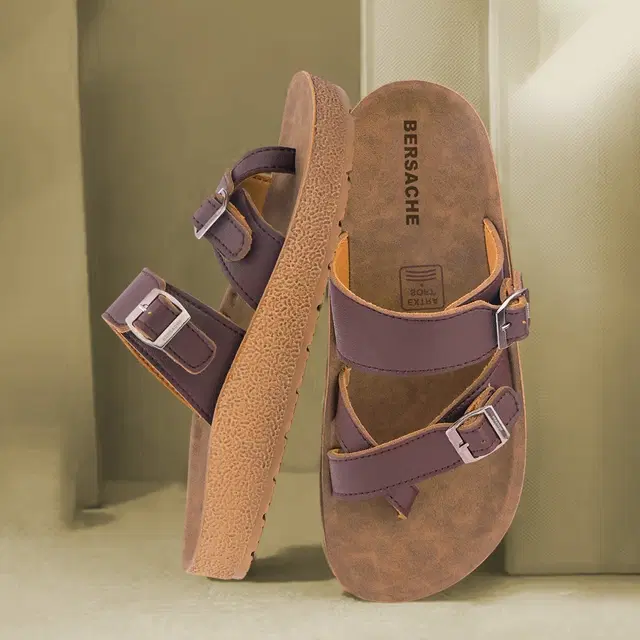 Sliders For Men, Brown (9)