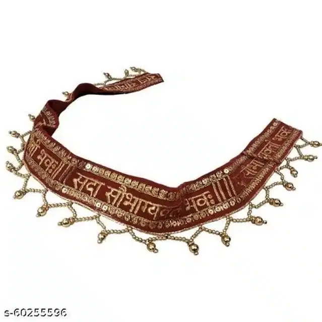 Kamarband for Women (Maroon, 2 m)