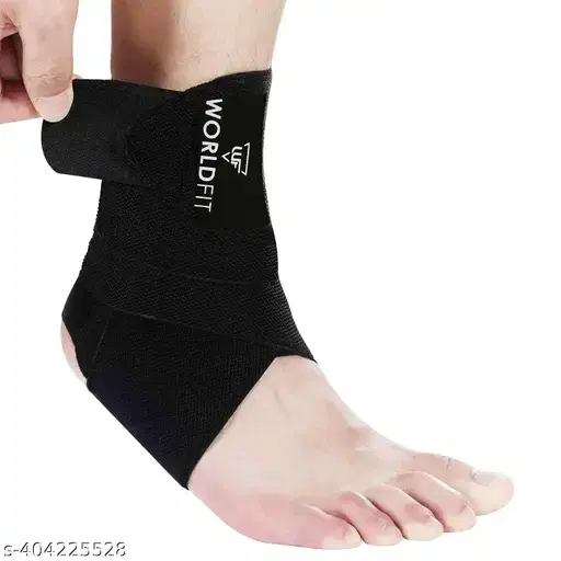 Orthopedic Basic Ankle Support, Black pack of 1