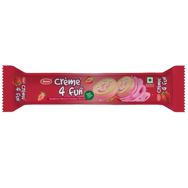 Dukes 4Fun Strawberry Cream Biscuit 145 g