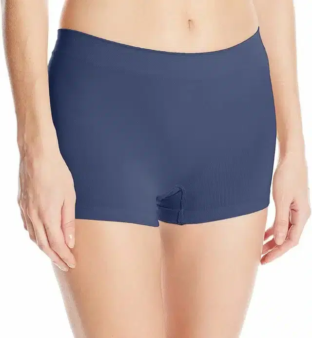 Boy Short for Women (Navy Blue, M)