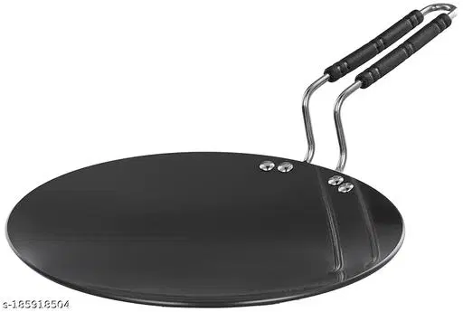Cast Iron Tawa, Black
