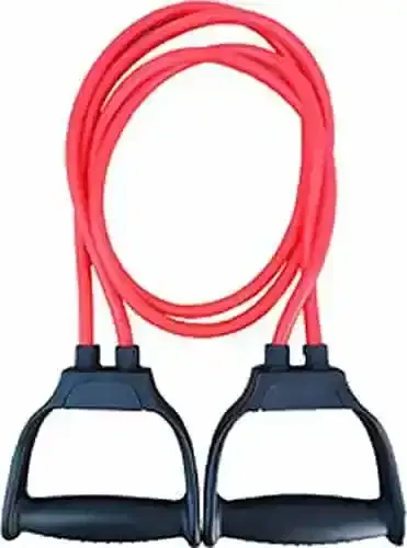 Shopeleven Double Toning Resistance Exercise Band For Stretching, Multicolor