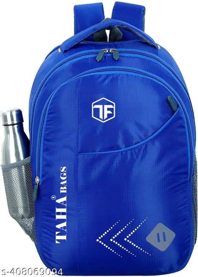 Taha Polyester Backpack for Kids, Royal Blue, 35 L