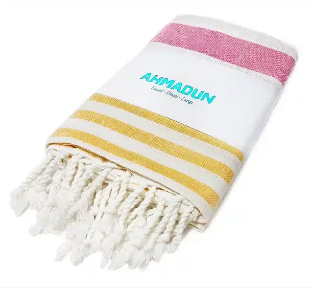 Bath and Hand Towel, Pink, L