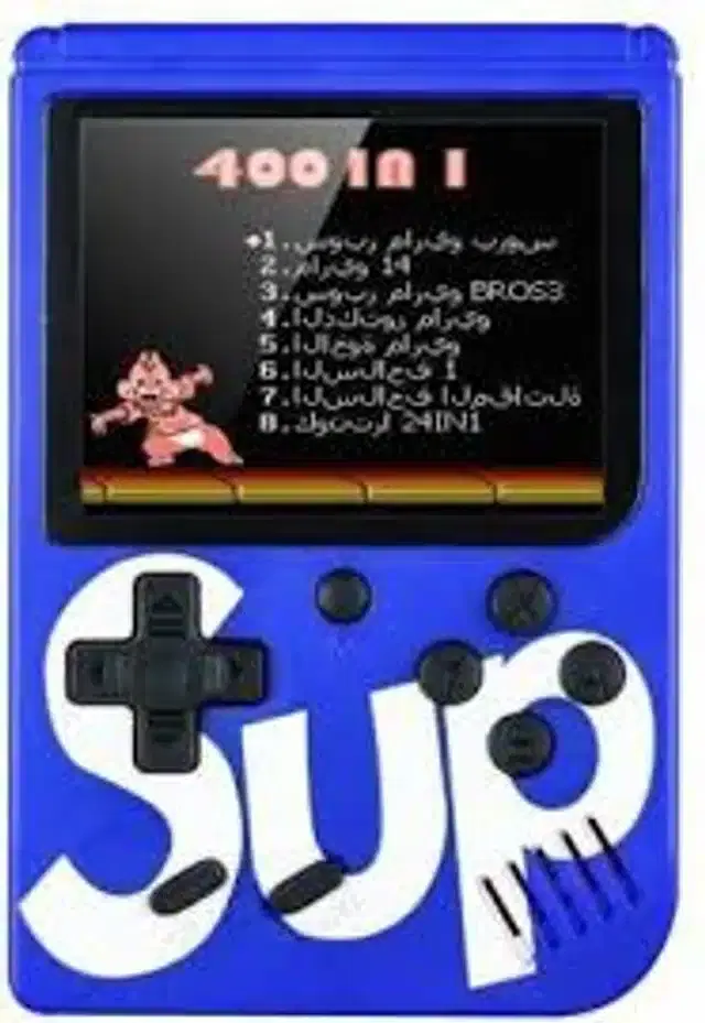 400 in 1 Sup Box Retro Classic Games Machine, Blue