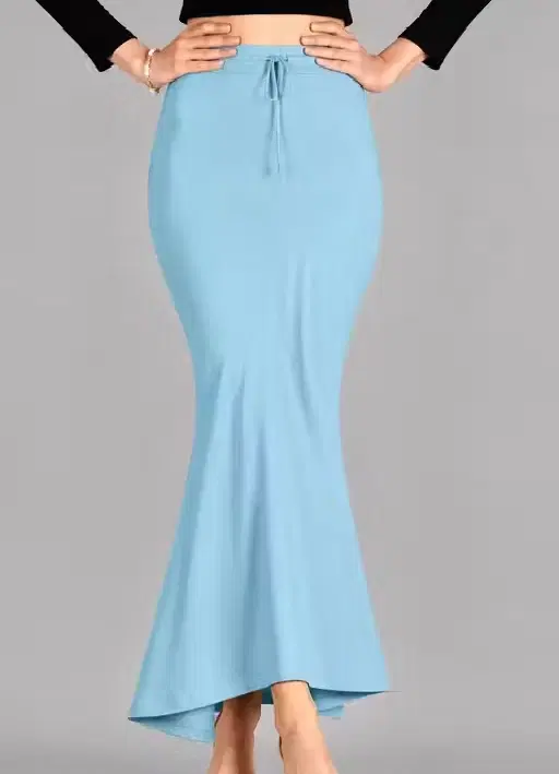Petticoat for Women (Aqua Blue, S)