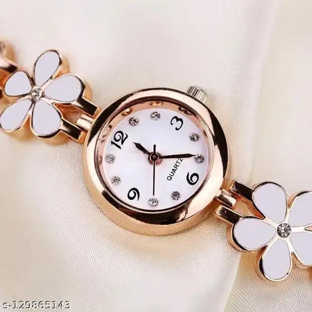 Analog Watch for Women (White)