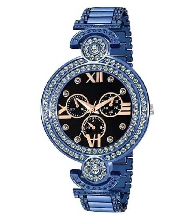 Analog Watch For Womens (Blue) (WS-308)