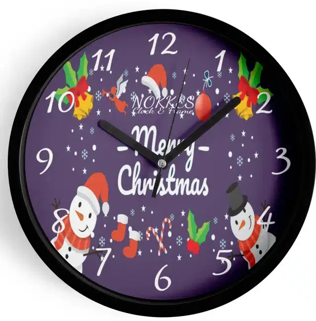 Christmas Analog Watch for Home, Multicolor, 7 Inches
