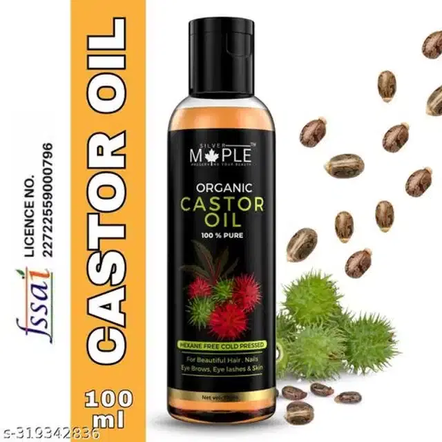 Silver Maple Herbal Castor Oil, 100 ml