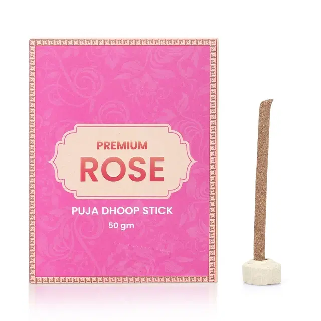 Mangal Bhavan Pooja Dhoop Stick - Rose (50 g)