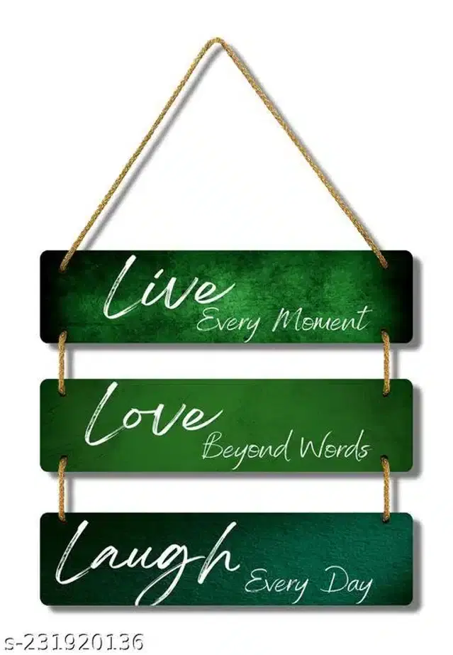 Wall Hangings for Living Room, Green