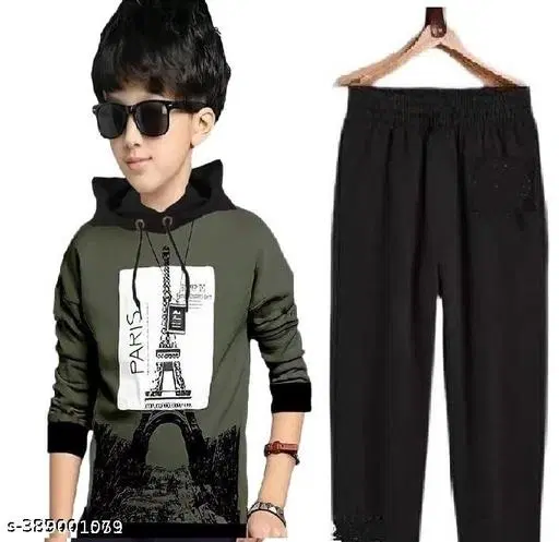 Cotton Clothing Set for Boys, Multicolour (2-3 Years)